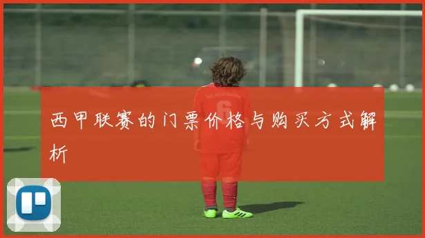 西甲联赛的门票价格与购买方式解析